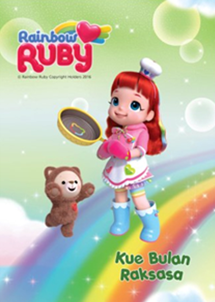 Rainbow Ruby : Kue Bulan Raksasa