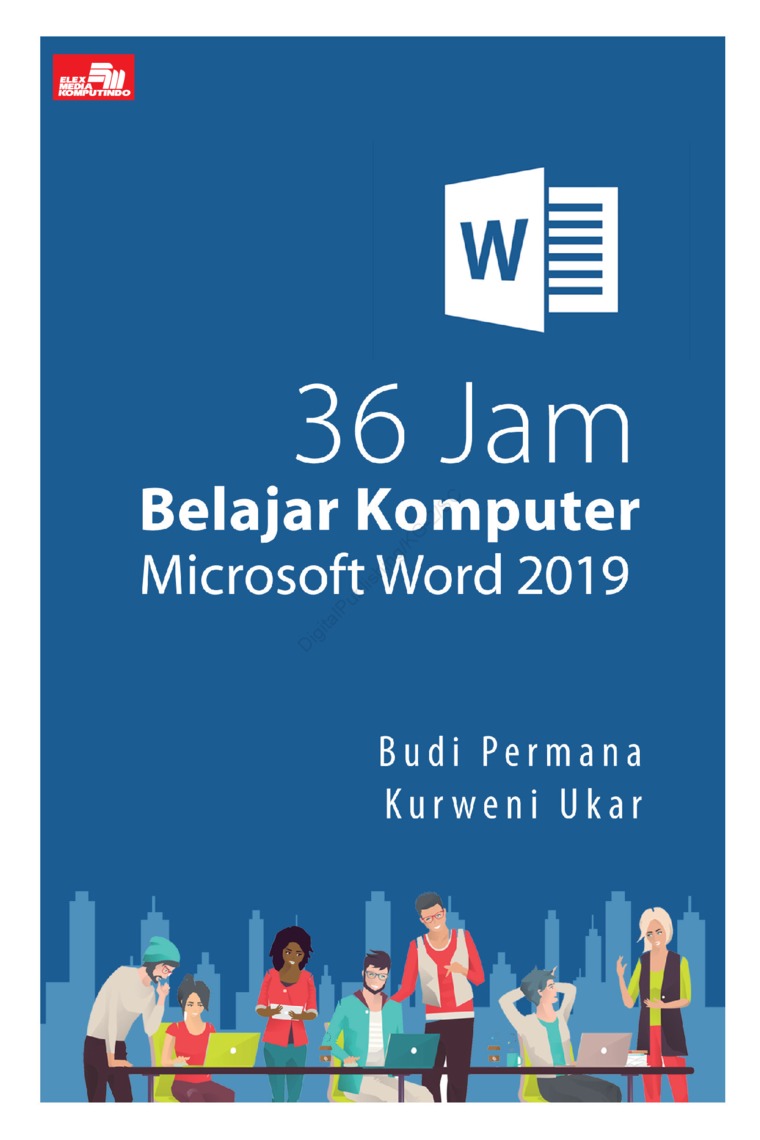 36 jam belajar komputer Microsoft Word 2019