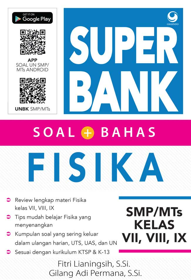 Super Bank Soal Bahas Fisika SMP/MTs Kelas VII, VIII, IX