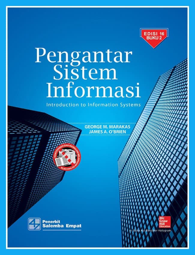 Pengantar Sistem Informasi :  Introduction to information systems