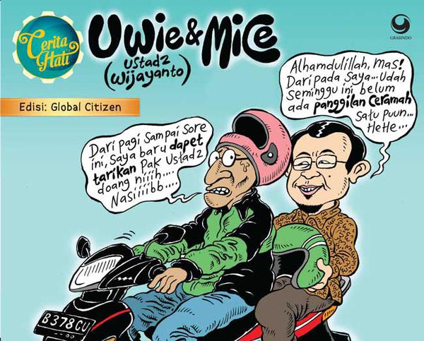 Cerita hati Uwie dan Mice :  edisi global citizen