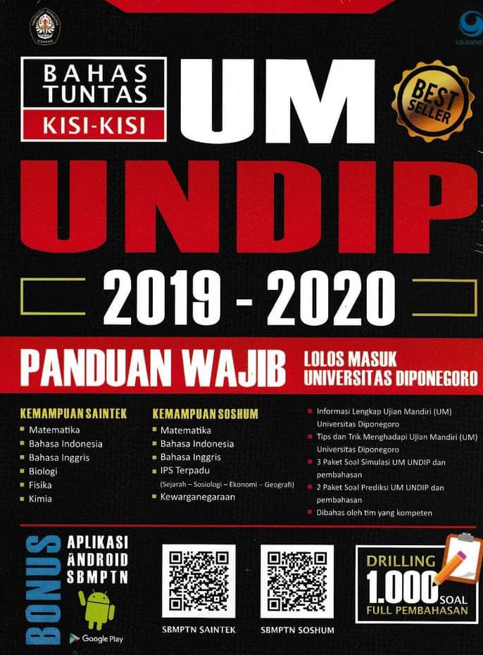 Bahas tuntas kisi-kisi UM UNDIP 2019-2020