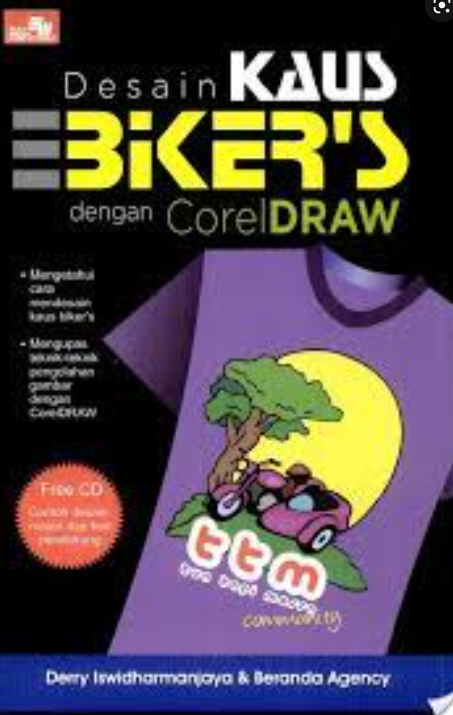 Desain kaus bikers dengan Corel Draw