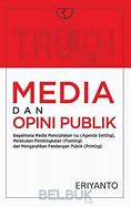 Media Dan Opini Publik :  Bagaimana Media Menciptakan Isu (Agenda Setting), Melakukan Pembingkaian (fRamming) Dan Mengarahkan Pandangan Publik (Priming)