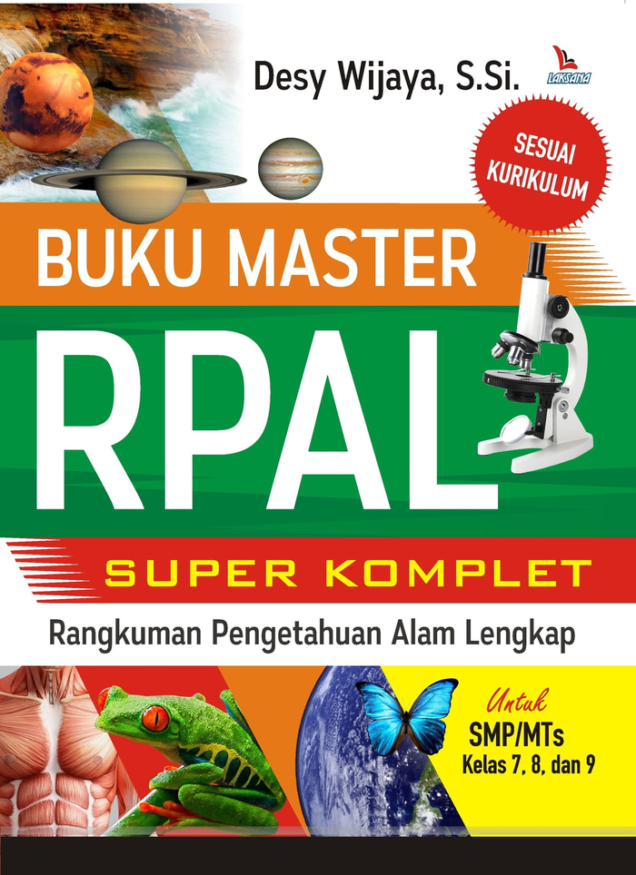Buku master RPAL super komplit :  rangkuman pengetahuan alam lengkap