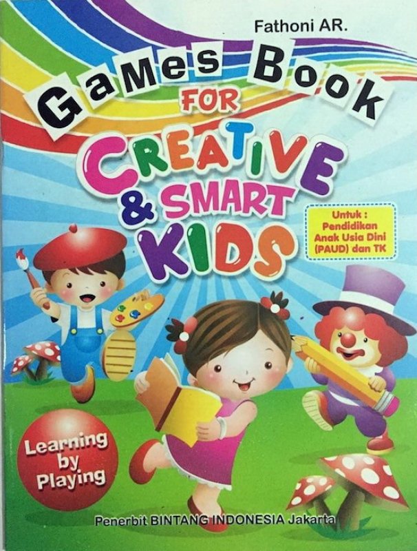 Crefamart Games Book :  Creative, Fun, and Smart