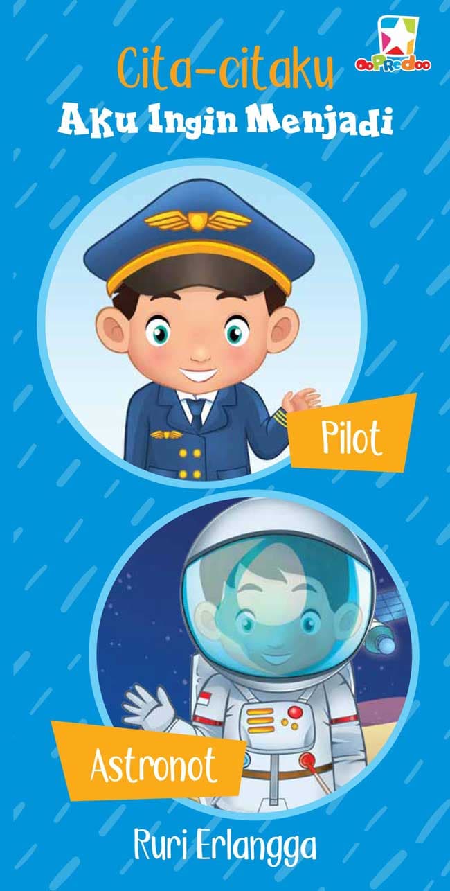 Board Book Cita-citaku : Aku Ingin Menjadi Pilot - Astronot