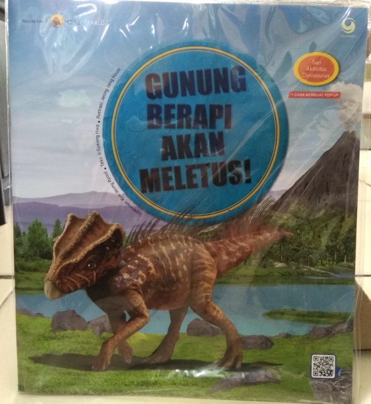 Seri Aktivitas Dinosaurus : Gunung Berapi Akan Meletus