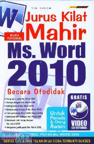 Jurus Kilat Mahir Ms. Word 2010