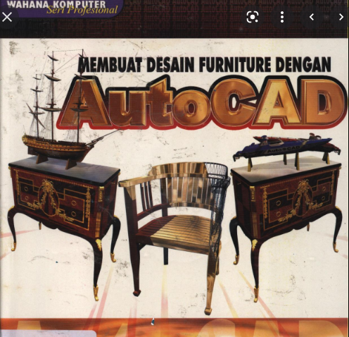 Membuat Desain Furniture dengan Autocad