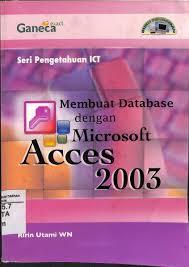 Membuat database dengan Microsoft Access 2003