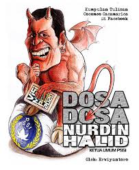 Dosa-Dosa Nurdin Halid :  (Ketua Umum PSSI)