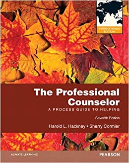 The professional counselor :  A process guide to helping