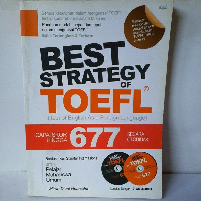Best strategy of TOEFL