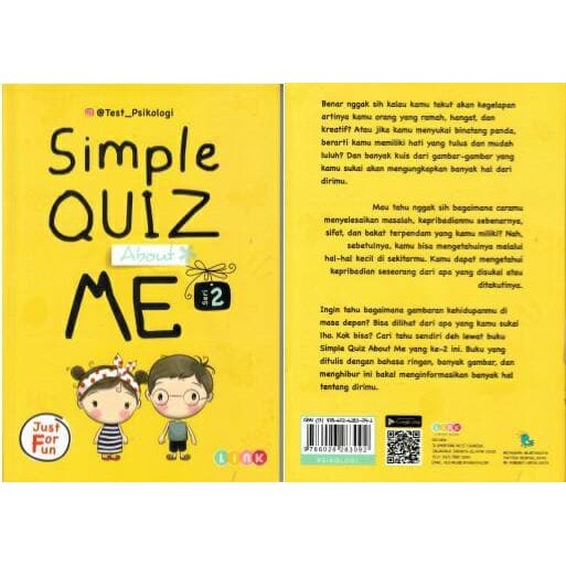Simple Quis About Me :  Seri 2
