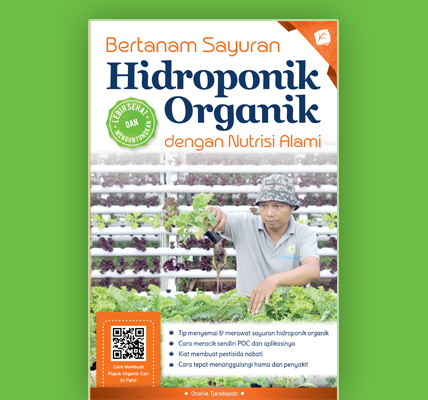 Bertanam sayuran hidroponik organik dengan nutrisi alami