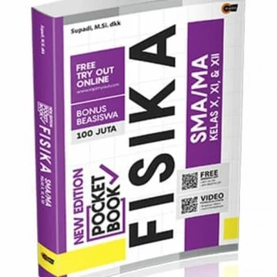 New edition pocket book fisika SMA/MA kelas X, XI, & XII