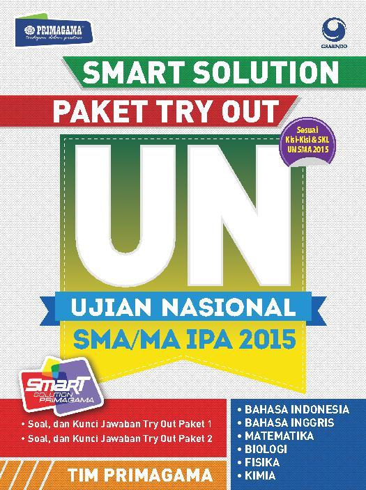Primagama smart solution paket try out ujian nasional SMA/MA IPA 2015