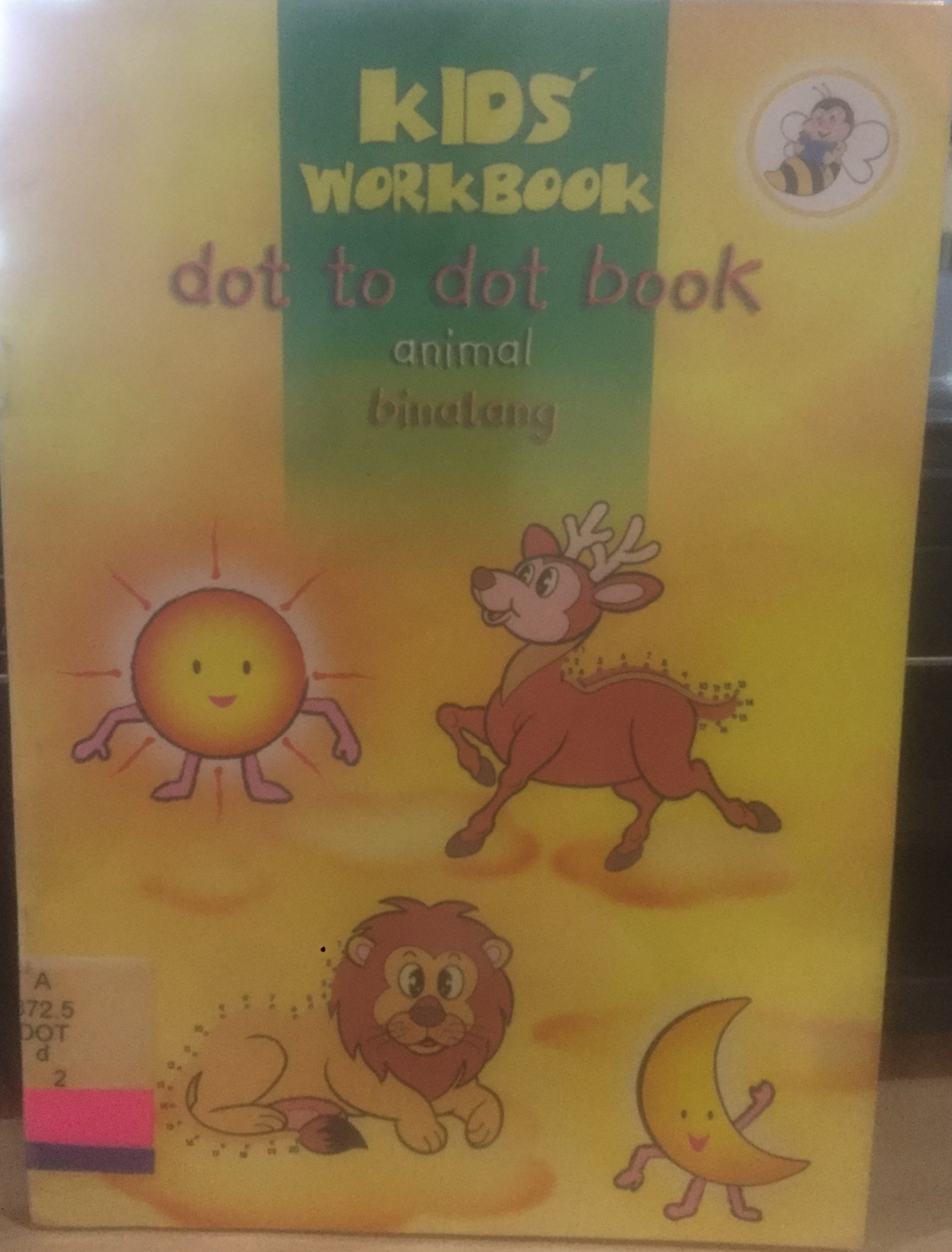 DOT to dot book animal binatang