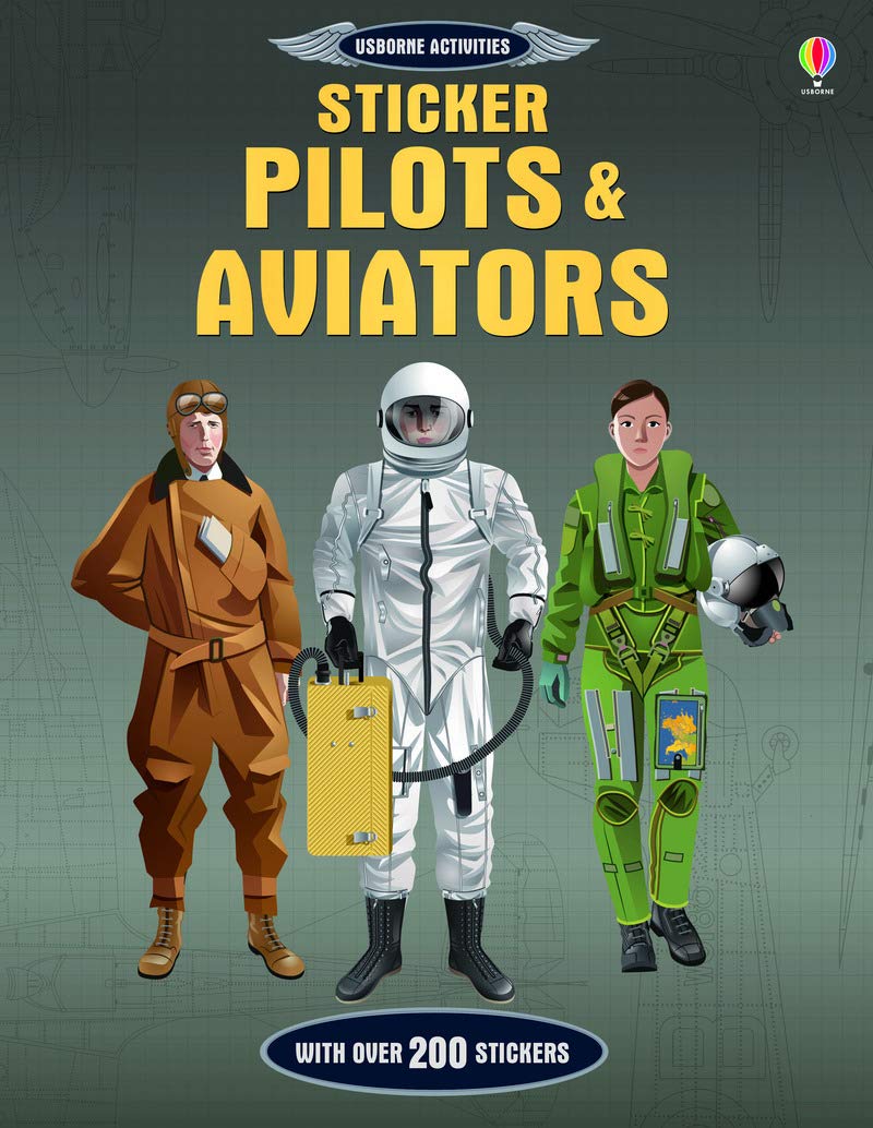 Buku stiker pilot & aviator