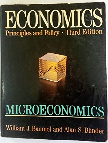Economics Principles And Policy Third Edition