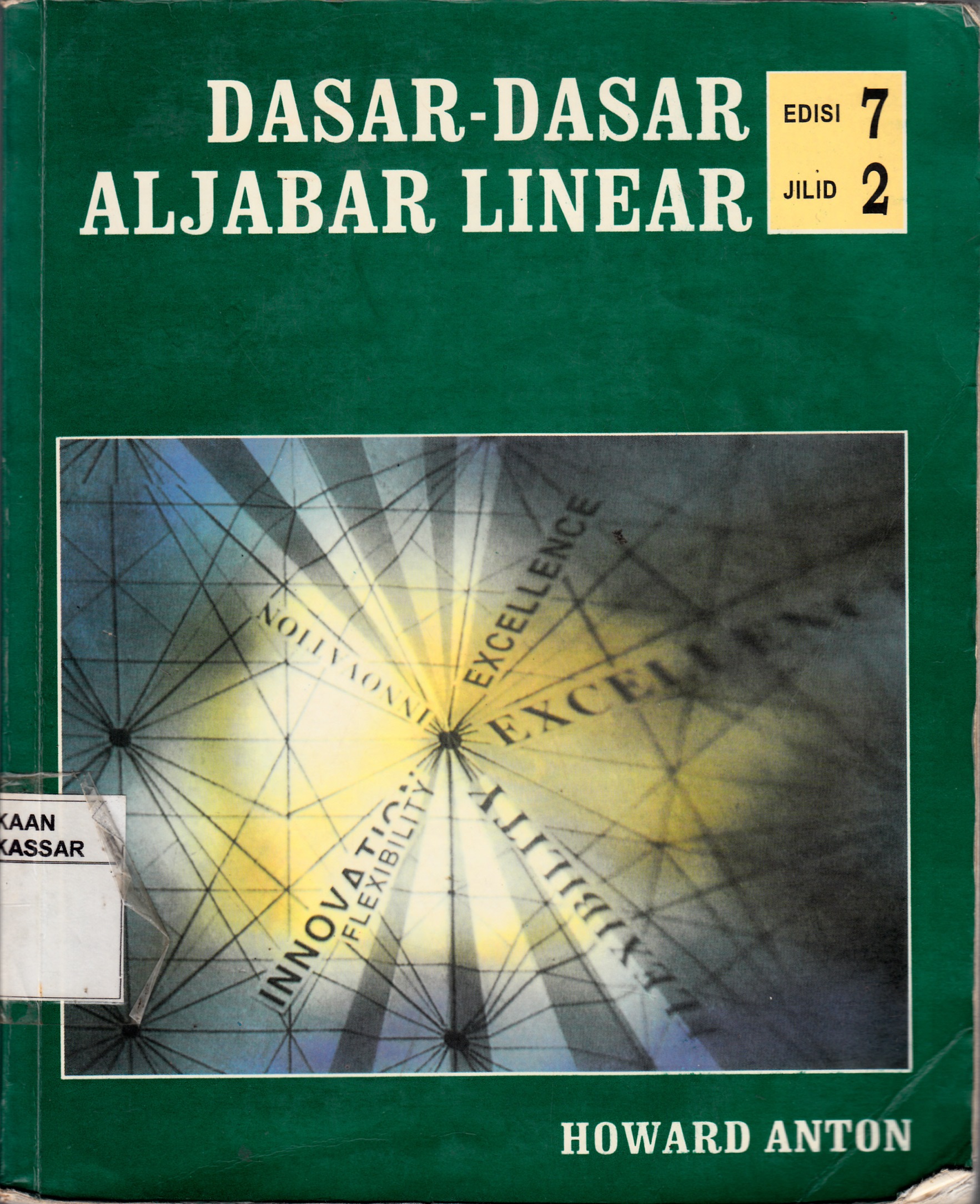 Dasar-dasar aljabar linear jilid 2
