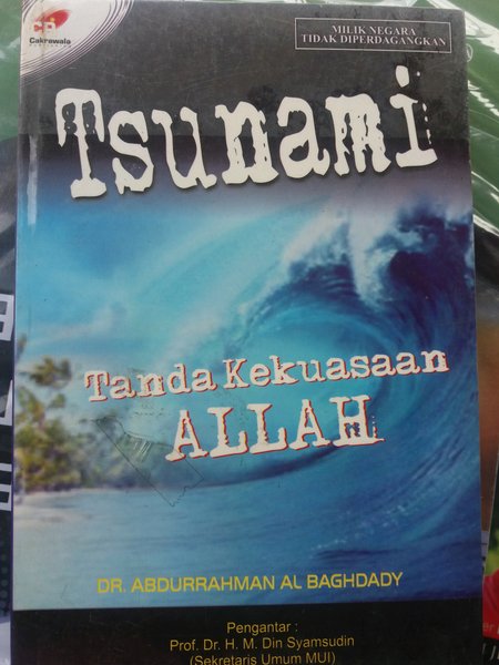 Tsunami, Tanda Kekuasaan Allah
