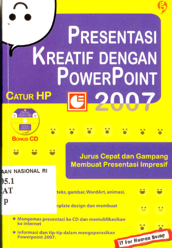 Presentasi kreatif dengan PowerPoint 2007