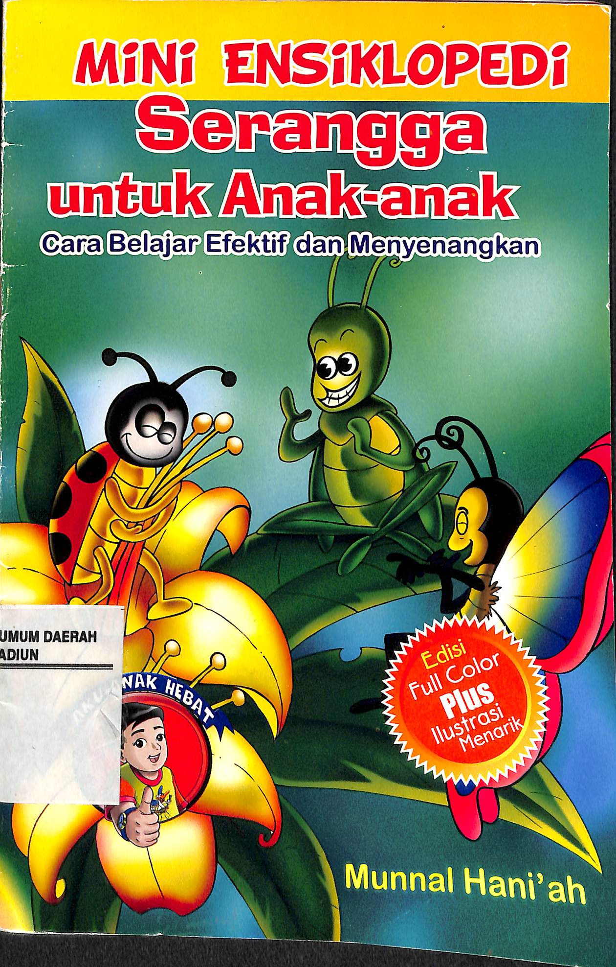 Mini Ensiklopedi Serangga Untuk Anak-Anak
