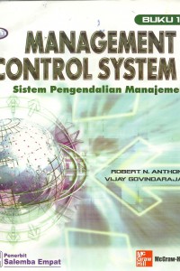 Management Control System :  Sistem Pengendalian Manajemen