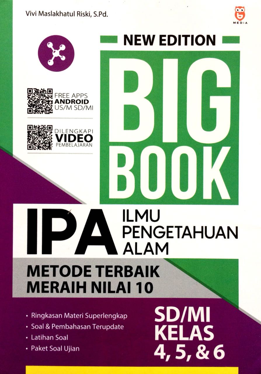 New Edition Big Book IPA SD/MI Kelas 4,5, & 6