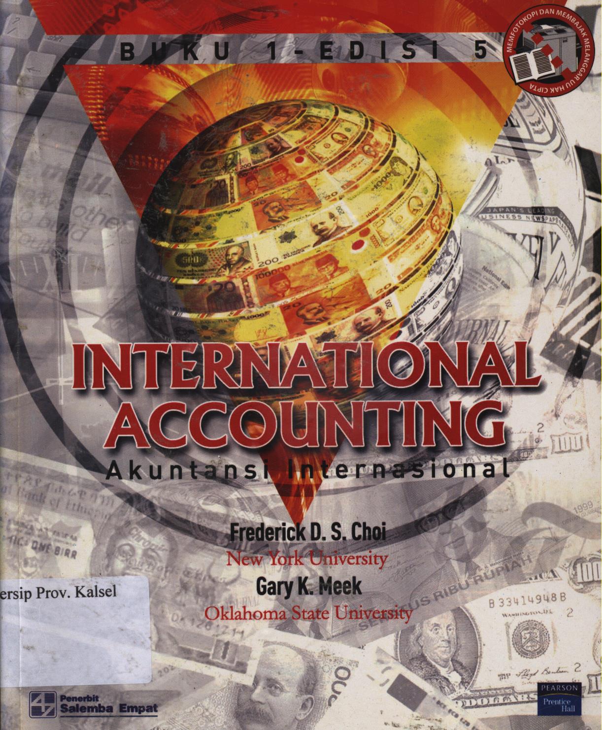 International Accounting : Akuntansi Internasional