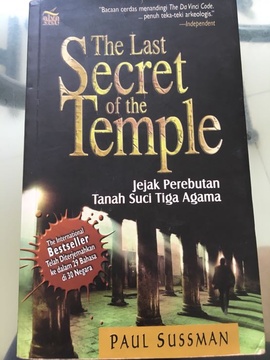 The Last Secret Of The Temple :  Jejak Perebutan Tanah Suci Tiga Agama