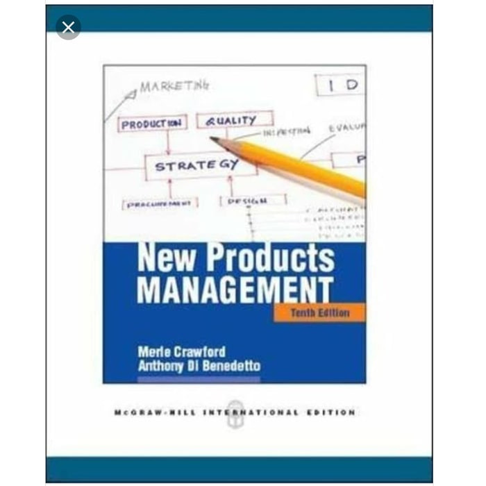 New Products Management tenth edition