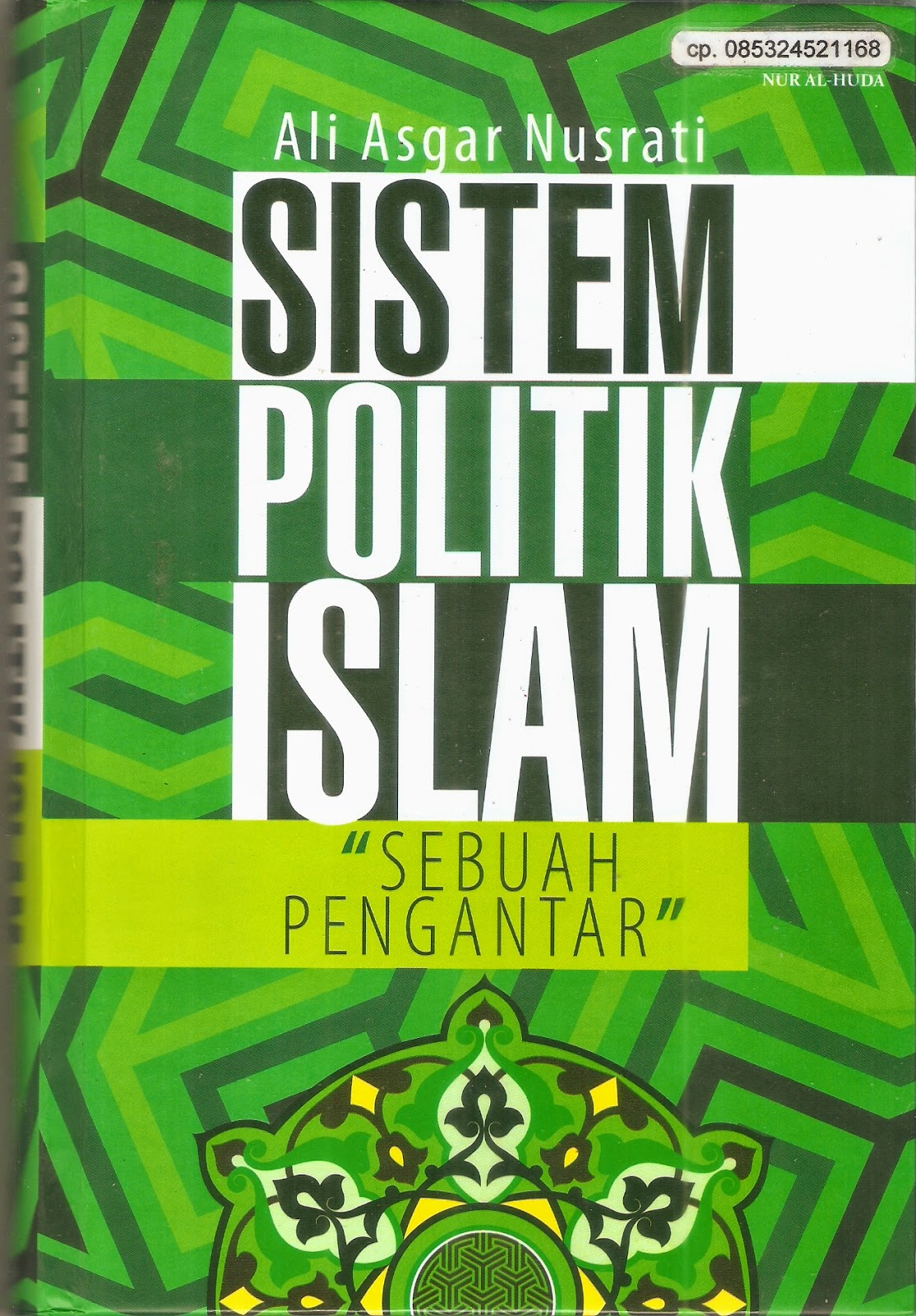 Sistem politik islam :  Sebuah penghantar