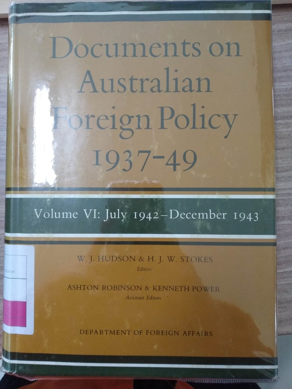 Documents on Australian Foreign Policy 1937-49. Volume VII : 1944