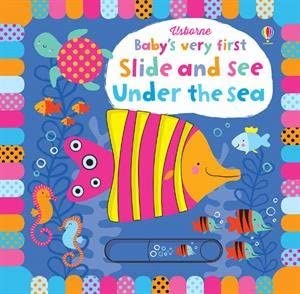 Baby's very first slide and see under the sea