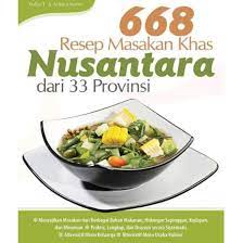 668 Resep Masakan Khas Nusantara dari 33 Provinsi