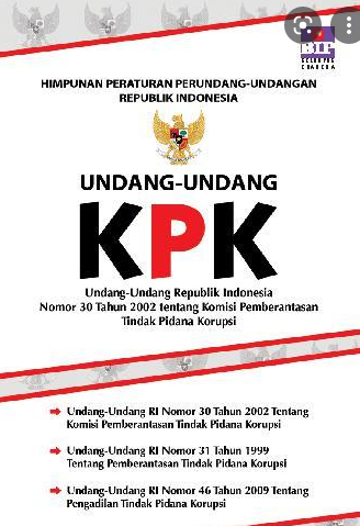 Undang-undang Republik Indonesia Nomor 30 Tahun 2002 Tentang Komisi Pemberantasan Tindak Pidana Korupsi
