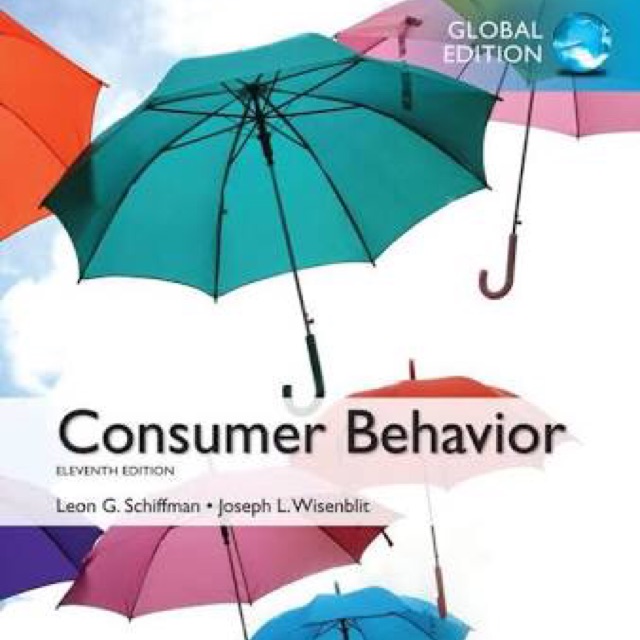 Consumer behavior. 11th edition
