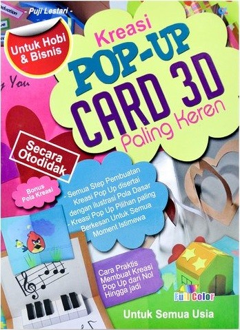 Pop up card 3d paling keren