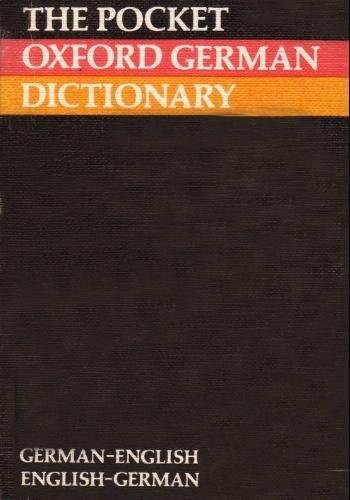 The Pocket Oxford Jerman-English Dictionary