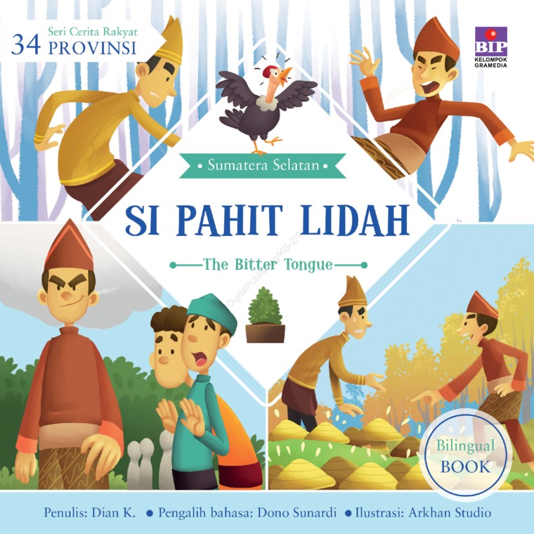 Seri Cerita Rakyat 34 provinsi :  SI Pahit Lidah