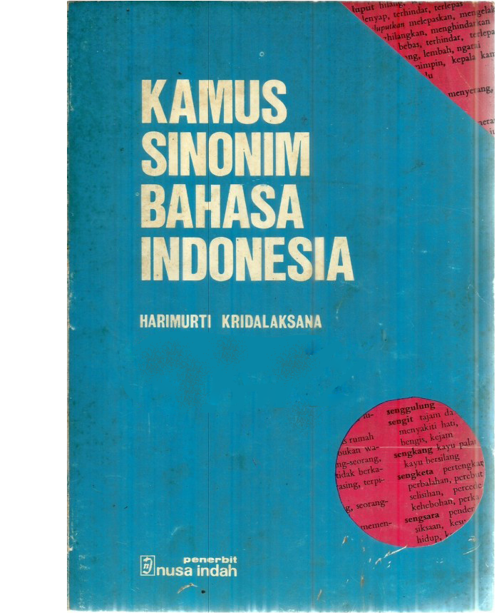 Kamus Sinonim Bahasa Indonesia