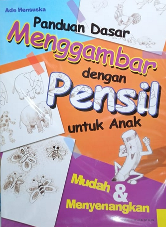 Panduan menggambar dengan pensil untuk anak mudah & menyenangkan