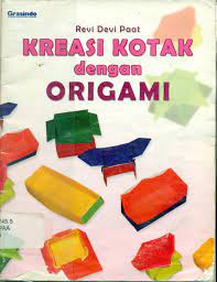 Kreasi kotak dengan origami