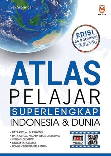 Atlas pelajar super lengkap indonesia dan dunia