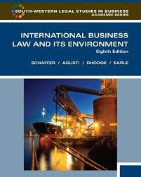 International business law and its environment 7th edition