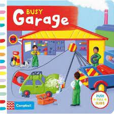 Busy Garage - Push Pull Slide