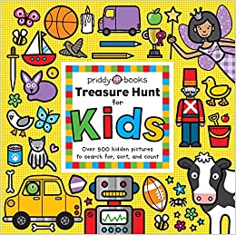 Treasure hunt for kids :  Over 500 hidden pictures to search for, sort and count